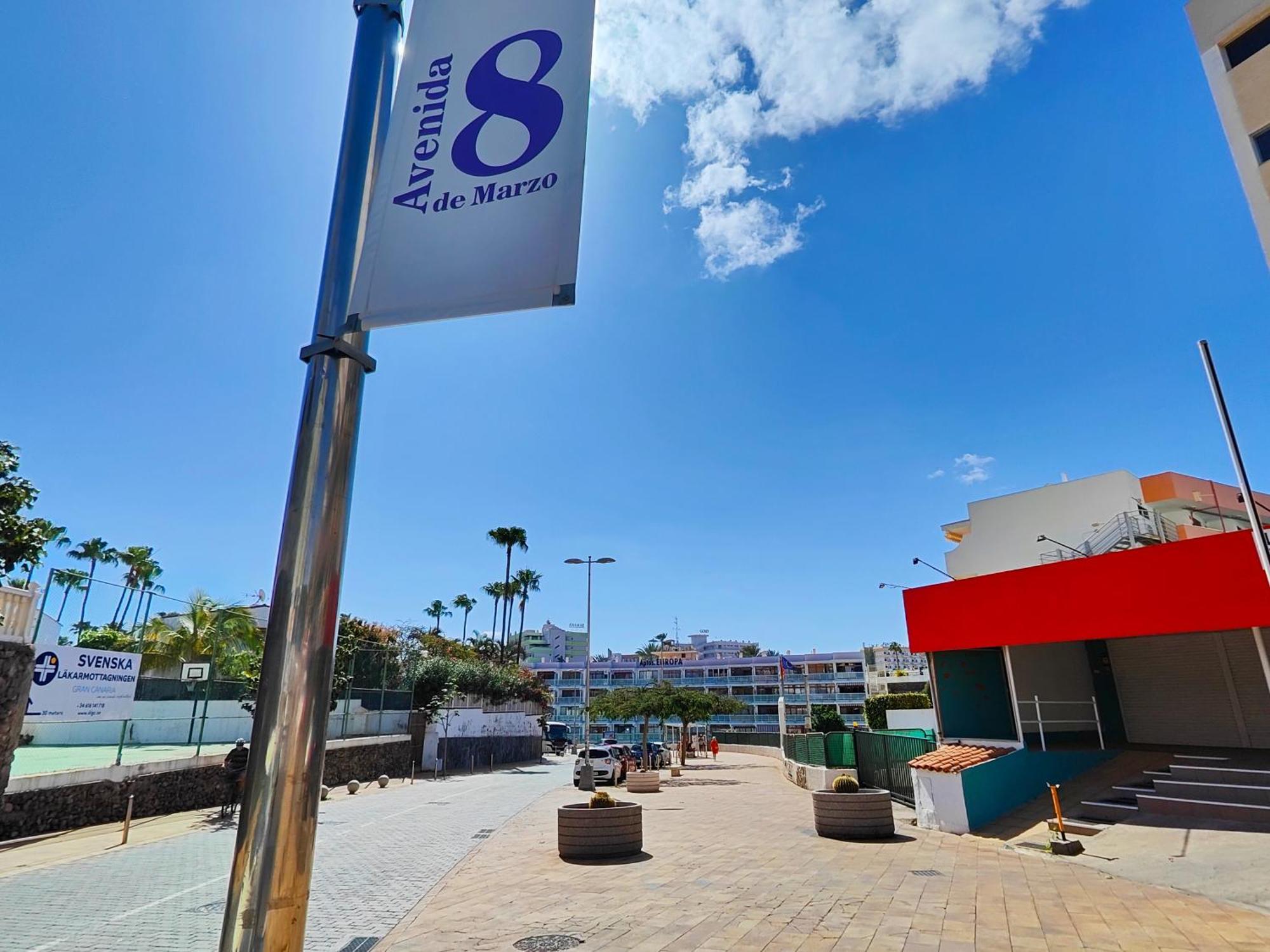 Apartment In The Heart Of Playa Del Ingles San Bartolomé Luaran gambar