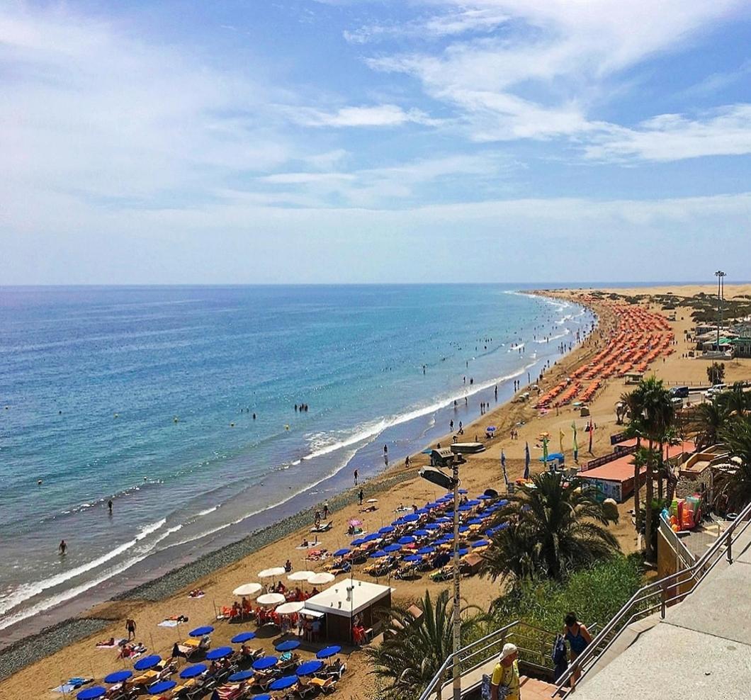 Apartment In The Heart Of Playa Del Ingles San Bartolomé Luaran gambar